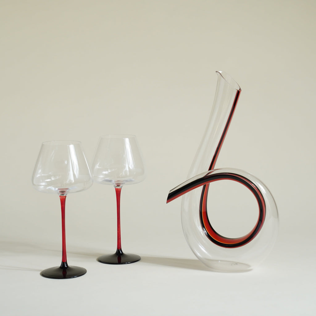 Decanter &  wine Glasses set