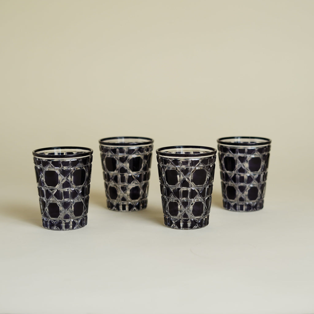 Black Crystal Glass