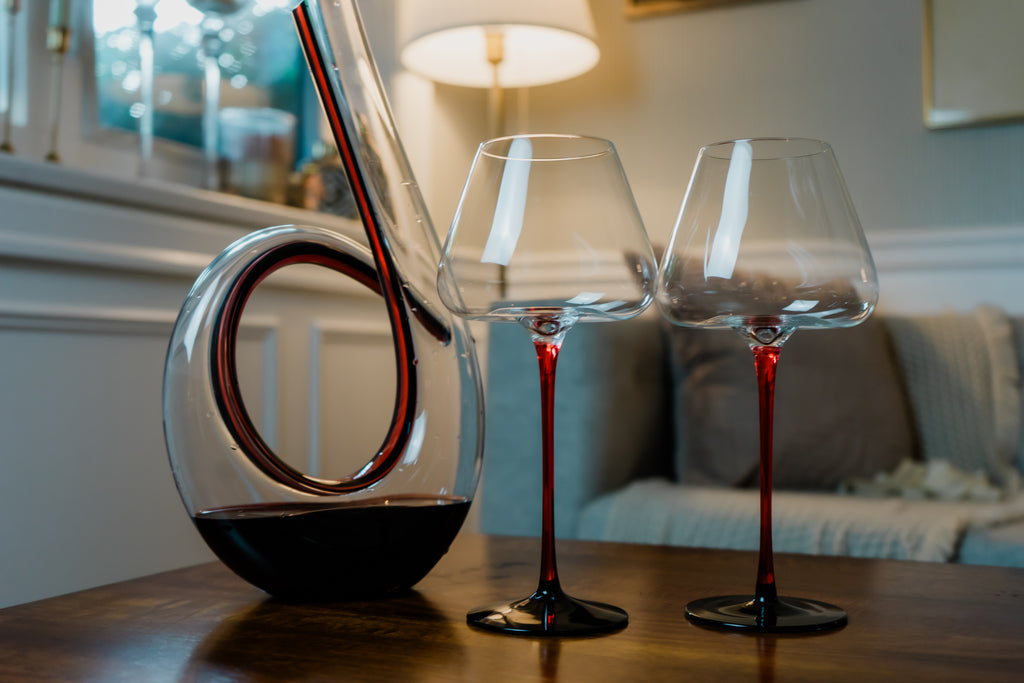 Decanter &  wine Glasses set