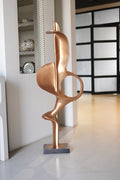 Lobby Indomitus Large Metal Sculpture