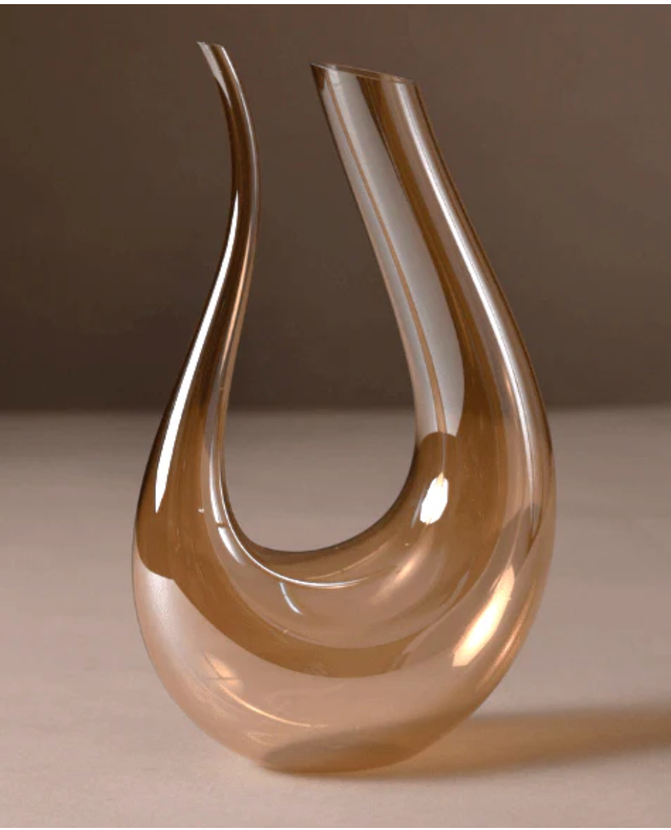 Amber  wine Decanter