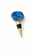 Blue Crystal Bottle Stopper