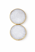 White Agate Coasters