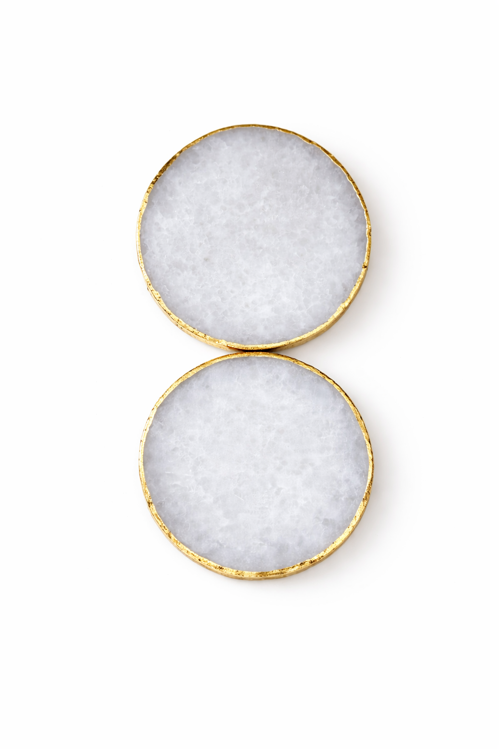 White Agate Coasters